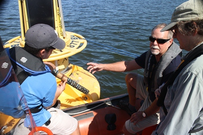 Doug Wilson describes how CBIBS buoys track and relay data about the Chesapeake Bay.